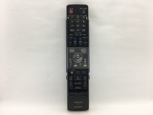 SHARP　リモコン　GA618PA　中古品M-1811