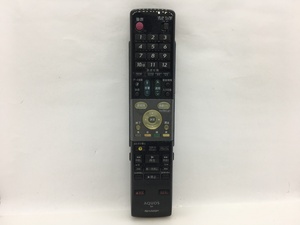 SHARP　リモコン　GA618PA　中古品M-2153