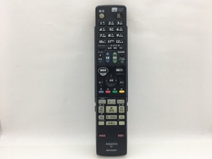 SHARP　リモコン　GA955PA　中古品M-4392