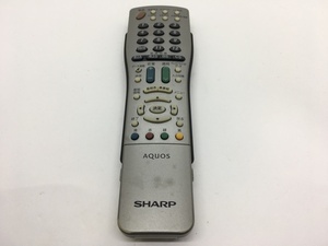 SHARP　リモコン　GA514WJSA　中古品T-3322