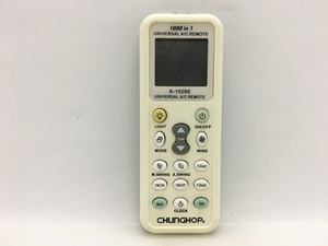 CHUNGHOP　リモコン　K-1028E　中古品M-0498