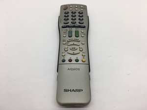 SHARP　リモコン　GA491WJSA　中古品T-3624