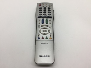 SHARP　リモコン　GA366WJSA　中古品T-2675