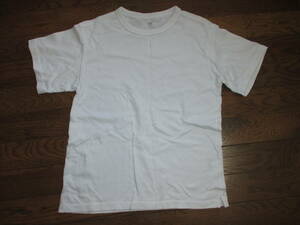 半袖Tシャツ 150 UNIQLO ユニクロ 白 ホワイト WHITE シンプル キッズ 子供 こども 子ども 女の子 男の子 男女 145-155 丸首