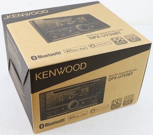 S♪未使用品♪CDレシーバー 『DPX-U750BT』 メーカー:KENWOOD/ケンウッド CD/USB/iPod/Bluetoothレシーバー ハンズフリーマイク:3m付属