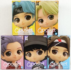 S♪未使用品♪フィギュア Qposket TinyTan 5種 『SUGA/Jimin/RM/Jung Kook/V』 メーカー:BANDAI/バンダイ BTS 防弾少年団 ※未開封品