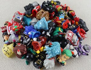 S◆中古品◆おもちゃ 『指人形 まとめ売り』 スーパー戦隊/仮面ライダー/ウルトラマン/怪獣/ワンピース BANDAI/バンダイ 他 ※本体のみ