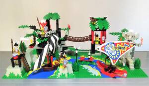 レゴ 正規品 6278 LEGO オロンガ島 ロンゴ族 Enchanted Island 南海の勇者 パイレーツ ミニフィグ 海賊船 武器 盾 旗 カヌー