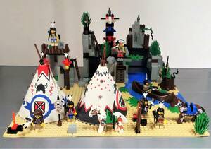 レゴ 正規品 6766 LEGO ラピッドリバービレッジ Rapid River Village Wild West ウエスタン インディアン ミニフィグ