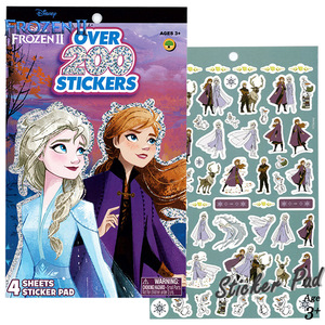 Disney Ana и The Snow Queen 2 Seal 200 Cut Reward Stock Book Book Sticker Ana Elsa