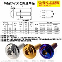 M5×12mm P0.8 ボタンボルト トライアングルヘッド ステンレス 車/バイク/自転車 ドレスアップ パーツ シルバー 1個 TR0130_画像3