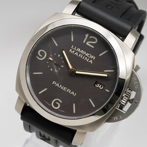 質イコー [パネライ] PANERAI 腕時計 ルミノール マリーナ 1950 チタニオ PAM00351 M番 メンズ 中古