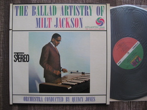 ★MJQ★♪THE BALLAD ARTISTRY OF MILT JACKSON★Atlantic SD 1342★US盤★LP★