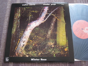 ☆Walter Norris/Aladar Pege♪Winter Rose☆enja IC 3038☆US orig盤LP☆