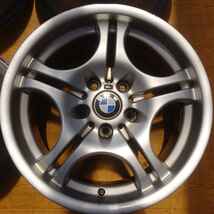 4本SET 会社宛送料無料 17×7.5J 8.5J BMW E46 M3 Mスポーツ純正 アルミ 5穴 PCD 120mm +41 +50 ハブ径73mm 3シリーズ 店頭交換OK NO,X6835_画像2