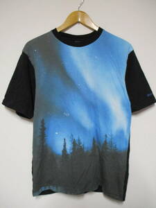  made in Japan BackChannel back channel NorthanLights FullPrint star empty T-shirt M size 