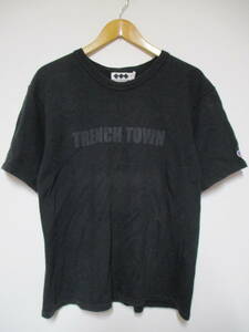 90s FINESSE フィネス GOOD ENOUGH グッドイナフ チャンピオン TRENCH TOWN Tシャツ Mサイズ