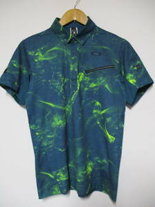 OAKLEY オークリー 434177JP スカル MYSTIFY SHIRTS ゴルフシャツ Mサイズ