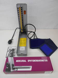 [*KEN-54]* secondhand goods /YAMASU/ water silver hemadynamometer /NO.60 1 n tab tikoMERCURIAL SPHYGMOMANOMETER/ medical care goods [HK]