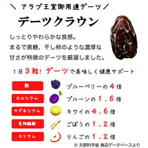 ☆ クナイジ種 デーツ 1kg 通販 無添加 デーツクラウン 種あり クナイジ種 ナツメヤシの実 ドライフルーツ 砂糖不使用 なつめやし 非遺伝_画像8