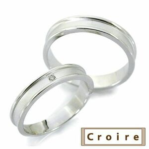 Croire クロワール プリエ ペアリング ダイヤモンド（レディースのみ） 10金ホワイトゴールド K10WG