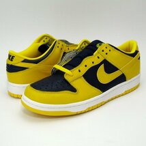 NIKE ナイキ 27.5cm 裏ダンク DUNK LOW 630358-741 ダンク 1999年製 観賞用 デッドストック VARSITY MAIZE 箱付 10005672_画像2