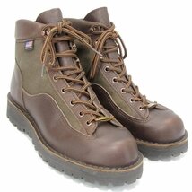 美品 Danner ダナー DANNER LIGHT II 33020 ライト2 ビブラムソール USA製 ダークブラウン 茶 US8.5 26.5cm 箱付 28005480_画像7