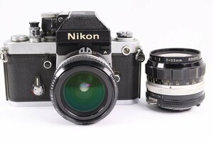 NIKON ニコン F2 フォトミックA NIKKOR 28mm F2.8/O・C AUTO 35mm F2 単焦点レンズ MF 一眼レフ フィルムカメラ 36827-F