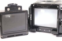 PENTAX ペンタックス 6×7 TTL Super-Multi-Coated TAKUMAR 55mm F3.5/105mm F2.4 レンズ 木製グリップ付 中判フィルムカメラ 36976-F_画像6