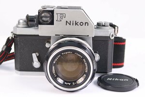 【ジャンク品】NIKON ニコン F フォトミック NIKKOR-S AUTO 50mm F1.4 一眼レフ フィルム カメラ 単焦点 レンズ 36972-K