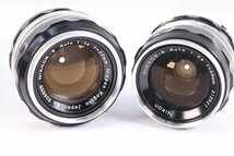 NIKON ニコン F アイレベル NIKKOR-S AUTO 35mm F2.8/50mm F1.4 一眼レフ フィルム カメラ 単焦点 レンズ 36974-K_画像9