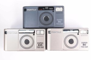 【3点】PENTAX ペンタックス ESPIO 80/835 PENTAX ZOOM 35-80mm コンパクト フィルム カメラ 36978-K