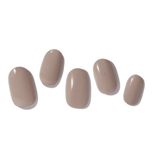 [CA00074]se Miki .a gel nails gel nail sticker hardening type ZINIPIN nails seat self kit one color beige nails full 