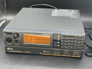 [3808-1]1円〜！【Roland】SOUND CANVAS SC-88Pro MIDI音源モジュール 通電確認のみ