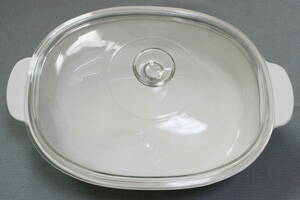 ★CORNING WARE　コーニングウェア　キャセロール　Ｆー１４ーＢ　４Ｌ　レトロ　ガラス蓋付★