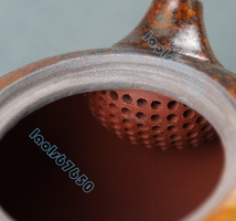 セラミック瓶 やかんを沸かす お茶の道具 ティーポット 提梁セラミック瓶 手作り コーティングなし 200ML_画像5