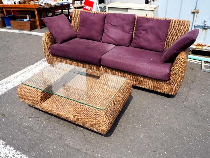 2023年最新】ヤフオク! - 籐、ラタン(セット ソファ、ソファベッド)の