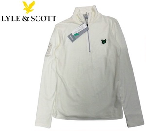 未使用タグ付き 定価14,700円 Lyle & Scott ライル アンド スコット ハーフジップ カットソー