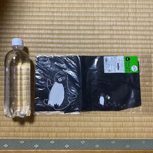 Suica ブックカバー　コットン　カード入れ付き　JR東日本　ペンギン