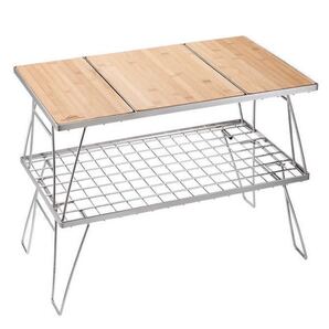 CAMPING MOON キャンピングムーングリルテーブルフィールドラックセット 天板3枚 収納ケース IGT用 CK-2+