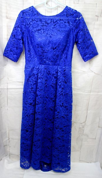 してありま TADASHI tadashi shoji プチサイズ レースワンピース