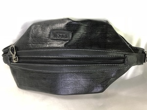  original leather * body bag * small size *...* body back * belt bag * simple * adult * cow leather ( original leather ) leather multifunction black * man and woman use 