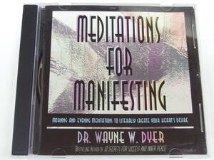 CD / MEDITATIONS FOR MANIESTING / DR.WAYNE W.DYER / 『D37』 / 中古