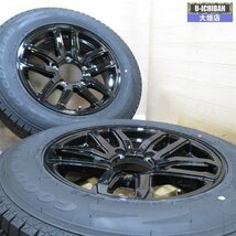 ■ 2021年製 走行僅か ジムニー スタッドレスホイールセット グッドイヤー アイスナビSUV 175/80R16 16インチ ブラック 5H 139.7 002 5_画像4