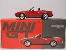 MINI GT★マツダ ミアータ MX-5 クラシックレッド MGT00288-L Mazda Miata Classic Red ロードスター ユーノス 1/64 TSM_画像3