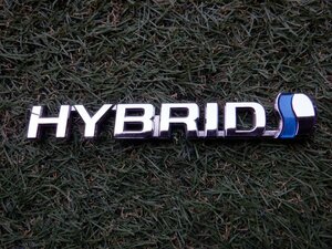 トヨタ純正 ハイブリット ハイブリッド HYBRID エンブレム ロゴ m-22-5-105