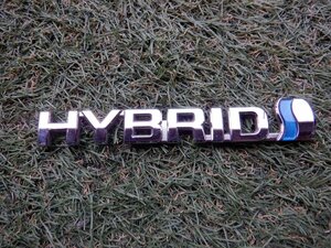 トヨタ純正 ハイブリット ハイブリッド HYBRID エンブレム ロゴ m-22-5-107