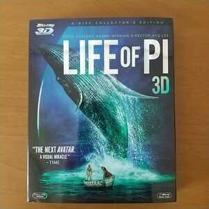 映画　ライフ・オブ・パイ　3D Blu-ray ブルーレイ　DVDセット　4枚組　セル盤　アカデミー賞
