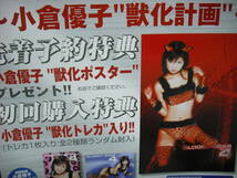 BLOODY　ROAR　4　ブラッディロア　4　　 短冊ポスター　小倉優子 　　筒なし・送料は別途です。ラスト1枚　_画像2