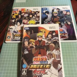 ナルト疾風伝EXのセット Wiiソフト